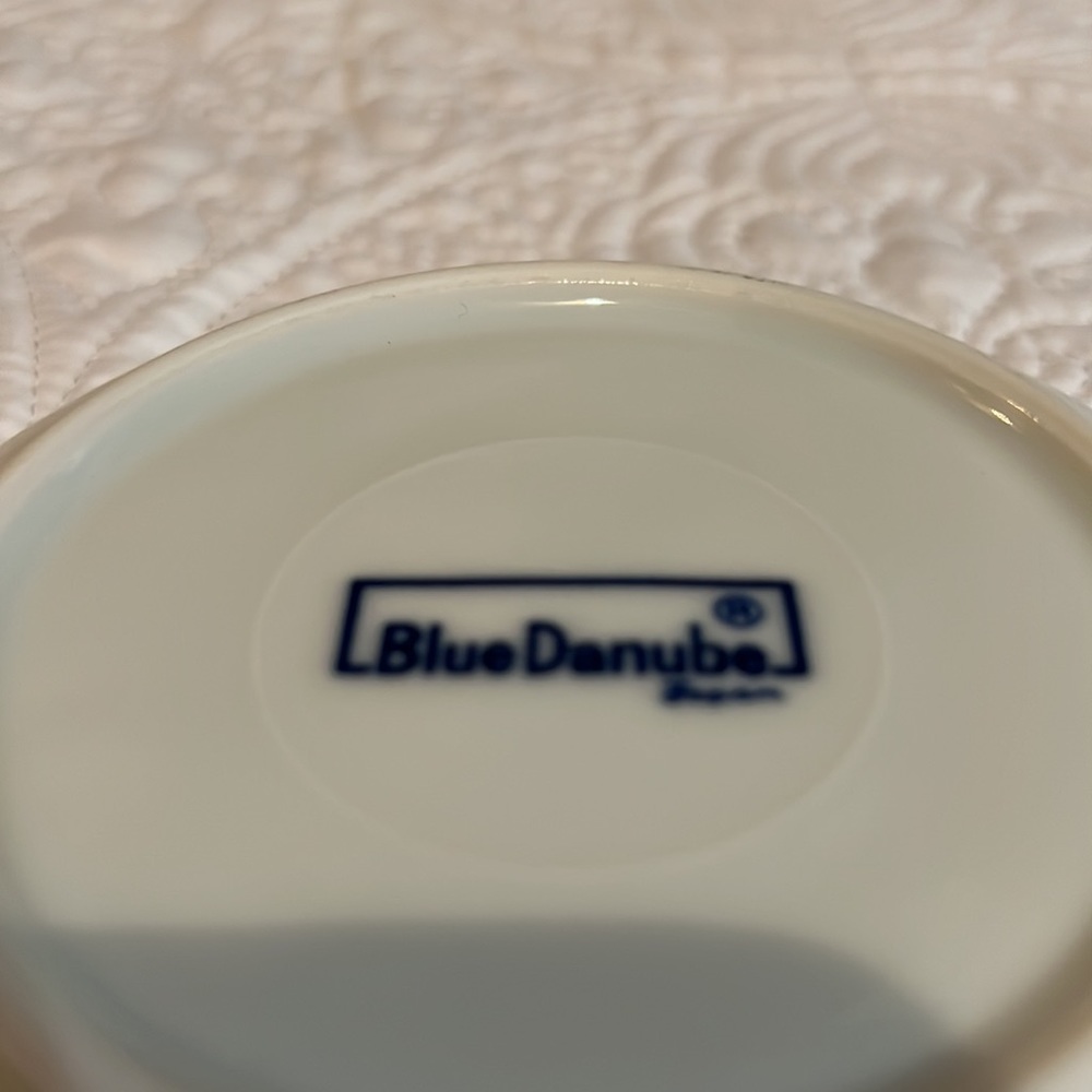 Blue Danube cups and saucers, set of 2 - Picture 12 of 16